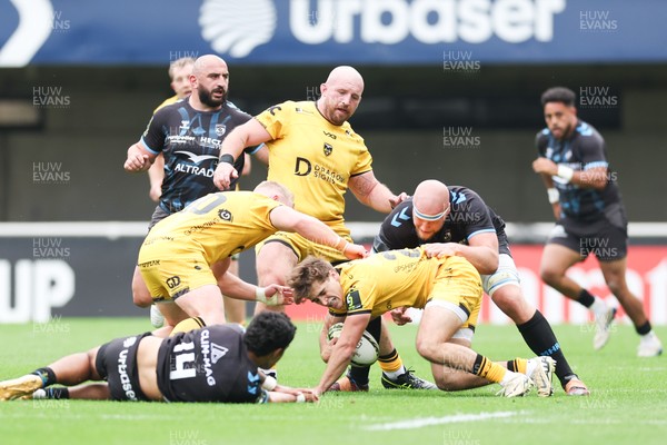 030526 - Montpellier Herault Rugby v Dragons RFC - EPCR Challenge Cup Semi Final - Huw Anderson of Dragons 