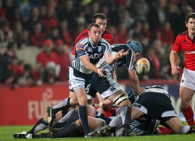 RaboDirect PRO12, Thomond Park, Limerick 24/2/2012Munster vs Cardiff Blues Richie Rees of CardiffMandatory Credit 