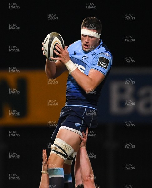 261020 - Munster v Cardiff Blues - Guinness PRO14 - Olly Robinson of Cardiff Blues