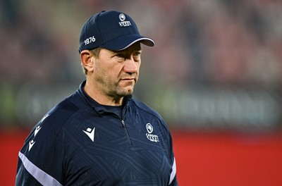 041025 - Munster v Cardiff Rugby, United Rugby Championship - Cardiff Rugby head coach Corniel van Zyl ahead of the match