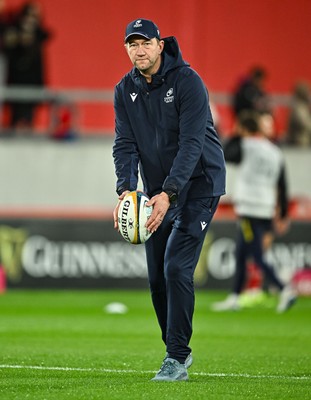 041025 - Munster v Cardiff Rugby, United Rugby Championship - Cardiff Rugby head coach Corniel van Zyl ahead of the match