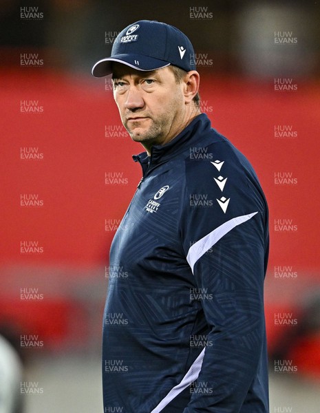041025 - Munster v Cardiff Rugby, United Rugby Championship - Cardiff Rugby head coach Corniel van Zyl ahead of the match