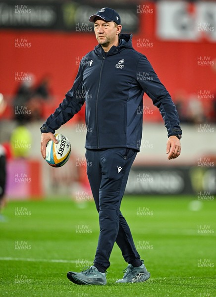 041025 - Munster v Cardiff Rugby, United Rugby Championship - Cardiff Rugby head coach Corniel van Zyl ahead of the match