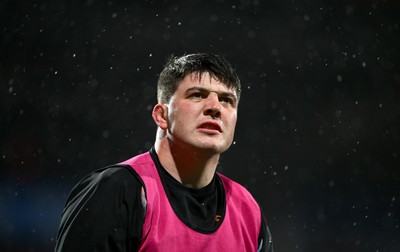 230126 - Munster v Dragons RFC - United Rugby Championship - Oli Burrows of Dragons before the match