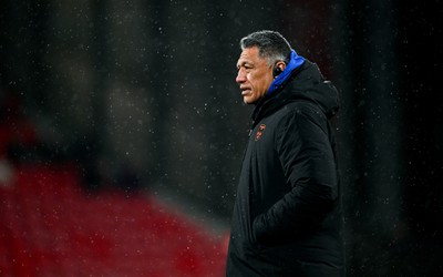 230126 - Munster v Dragons RFC - United Rugby Championship - Dragons head coach Filo Tiatia before the match