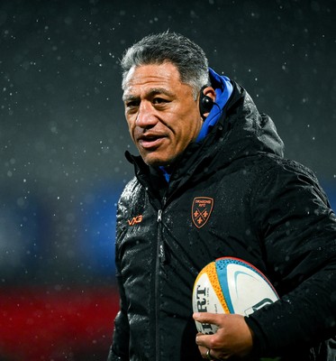 230126 - Munster v Dragons RFC - United Rugby Championship - Dragons head coach Filo Tiatia before the match