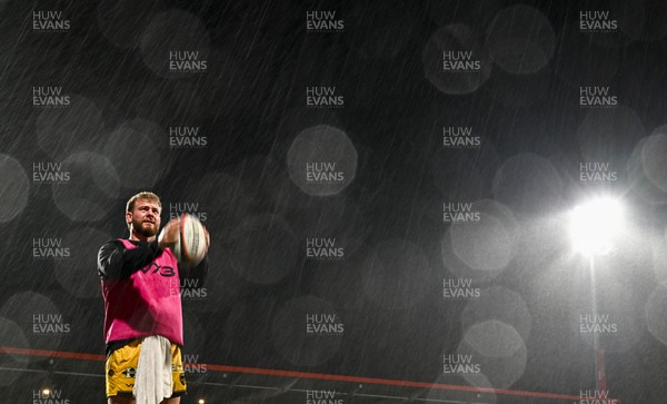 230126 - Munster v Dragons RFC - United Rugby Championship - George Roberts of Dragons before the match