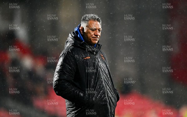 230126 - Munster v Dragons RFC - United Rugby Championship - Dragons head coach Filo Tiatia before the match