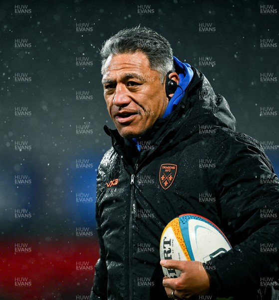 230126 - Munster v Dragons RFC - United Rugby Championship - Dragons head coach Filo Tiatia before the match