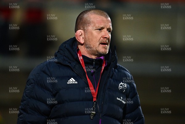 170223 - Munster v Ospreys - United Rugby Championship - Munster head coach Graham Rowntree before the match