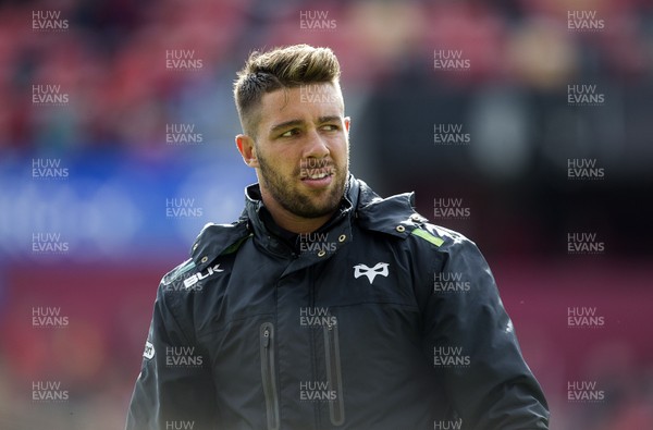 200517 - Munster v Ospreys - Guinness PRO12 Semi Final - Rhys Webb of Ospreys before the game