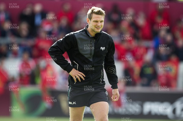 200517 - Munster v Ospreys - Guinness PRO12 Semi Final - Dan Biggar of Ospreys pre match