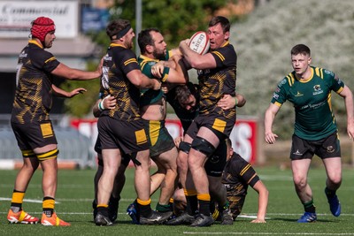 100525 - Nant Conwy v Bethesda - North Wales Division 1 Cup Final - A battle for possession