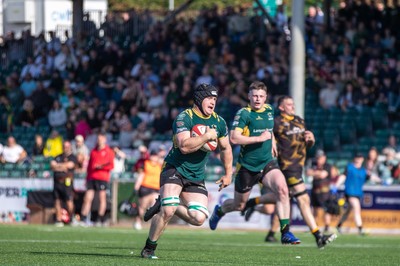 100525 - Nant Conwy v Bethesda - North Wales Division 1 Cup Final - Sam Hughes scores his second try of the game