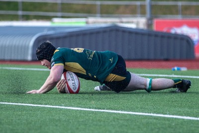 100525 - Nant Conwy v Bethesda - North Wales Division 1 Cup Final - Sam Hughes scores another try