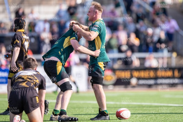 100525 - Nant Conwy v Bethesda - North Wales Division 1 Cup Final - Nant Conwy’s Tomos Williams extends his side’s advantage with another try in the second half