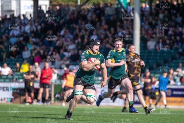 100525 - Nant Conwy v Bethesda - North Wales Division 1 Cup Final - Sam Hughes scores his second try of the game