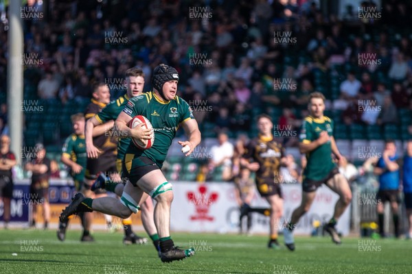 100525 - Nant Conwy v Bethesda - North Wales Division 1 Cup Final - Sam Hughes scores his second try of the game