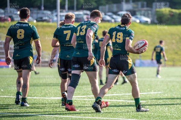 100525 - Nant Conwy v Bethesda - North Wales Division 1 Cup Final - Rhydian Jones scores another try for Nant Conwy
