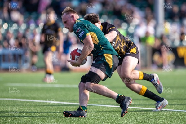 100525 - Nant Conwy v Bethesda - North Wales Division 1 Cup Final - Nant Conwy’s Ifan Williams scores another try