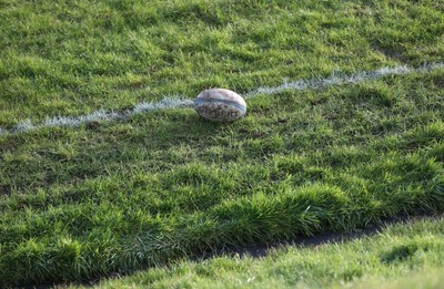 100126 - Narberth v Pontypridd RFC - WRU Premiership - Rugby ball