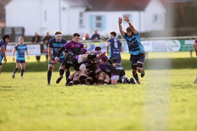100126 - Narberth v Pontypridd RFC - WRU Premiership - Joel Raikes of Pontypridd