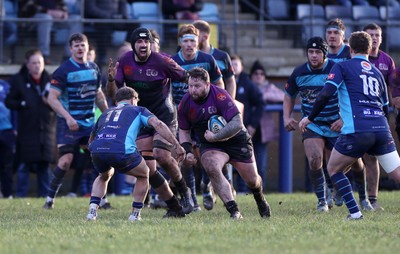 100126 - Narberth v Pontypridd RFC - WRU Premiership - Connah Hughes of Pontypridd 