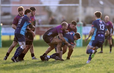 100126 - Narberth v Pontypridd RFC - WRU Premiership - Ashley Sutton of Narberth 