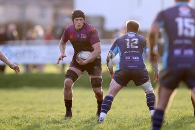 100126 - Narberth v Pontypridd RFC - WRU Premiership - Jordan Coxley of Pontypridd