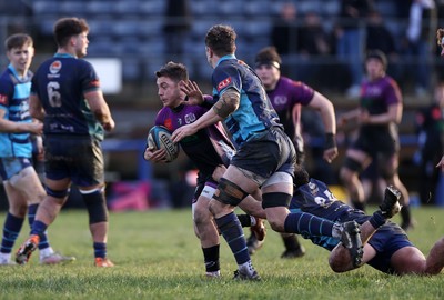 100126 - Narberth v Pontypridd RFC - WRU Premiership - Joel Raikes of Pontypridd