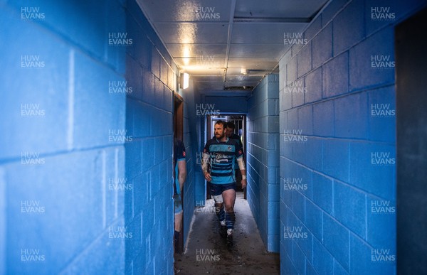100126 - Narberth v Pontypridd RFC - WRU Premiership - Ryan Davies of Narberth 