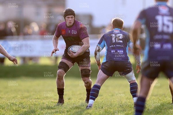 100126 - Narberth v Pontypridd RFC - WRU Premiership - Jordan Coxley of Pontypridd