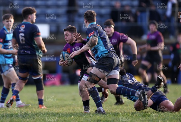 100126 - Narberth v Pontypridd RFC - WRU Premiership - Joel Raikes of Pontypridd