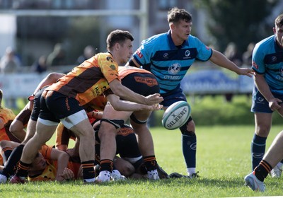 101026 - Narberth v Pontypridd - Admiral WRU Premiership - Pontypridd’s Joel Raikes