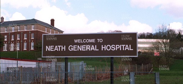 190395 - General View of Neath General Hospital