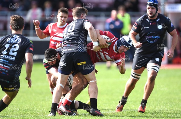 230917 - Neath v Llanelli - Principality Premiership - Taylor Davies of Llanelli