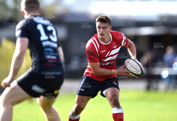 230917 - Neath v Llanelli - Principality Premiership - Ioan Hughes of Llanelli