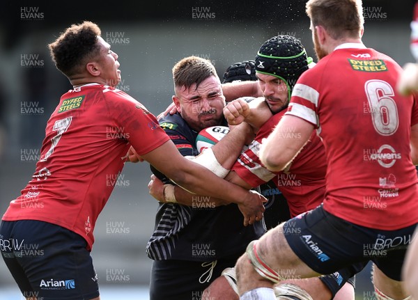 230917 - Neath v Llanelli - Principality Premiership - Ben Uphill of Neath