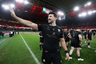 120426 - Neath v Merthyr - Mens Premiership Cup Final - Matthew Davies