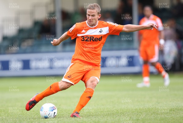 16.07.11 - Neath v Swansea City, pre-season friendly -  Swansea's Mark Gower  