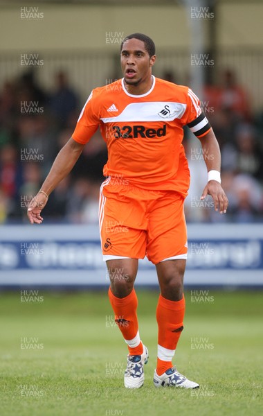 16.07.11 - Neath v Swansea City, pre-season friendly -  Swansea's Ashley Williams  