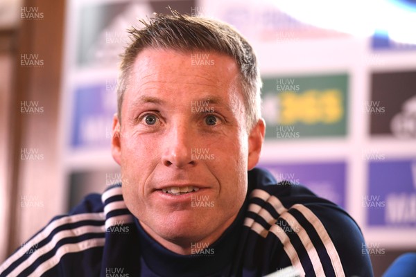 181119 - New Cardiff City Football Club Manager - Neil Harris is unveiled as the new Cardiff City Manager