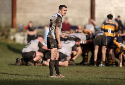 010325 - Nelson Nomads v Aberdare Athletic - WRU Athletic Mid District Division A - Jamie Marsh of Nelson 