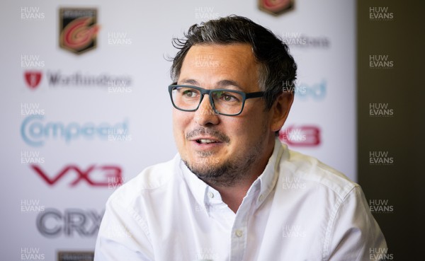 210622 - Dragons Press Conference - New Dragons Head Coach Dai Flanagan during press conference to announce his appointment