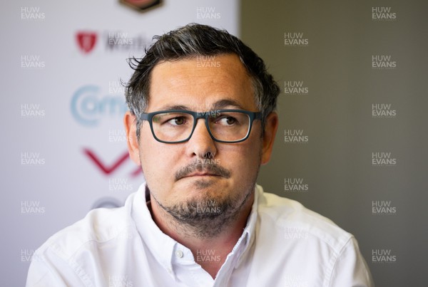 210622 - Dragons Press Conference - New Dragons Head Coach Dai Flanagan during press conference to announce his appointment