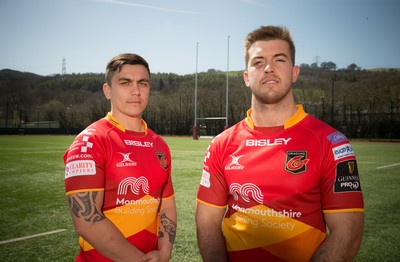 180418 - New Dragons Player signings - Jacob Botica, left and Tiann Loots