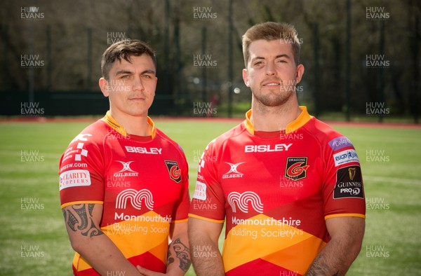 180418 - New Dragons Player signings - Jacob Botica, left and Tiann Loots
