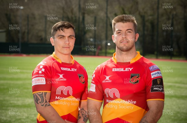 180418 - New Dragons Player signings - Jacob Botica, left and Tiann Loots