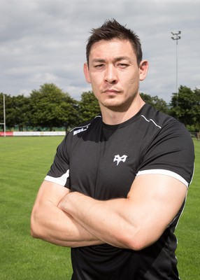 090715 - New Ospreys signing Gareth Delve