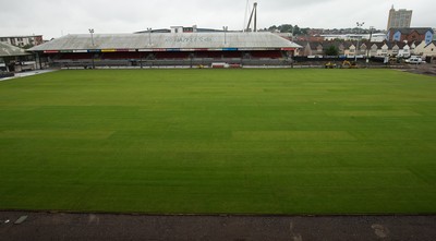 New Rodney Parade Pitch 140717